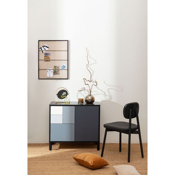 Комод saga tol 82х45х75 см черный