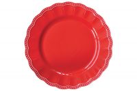 Тарелка обеденная Elite 26 см, красная Easy Life