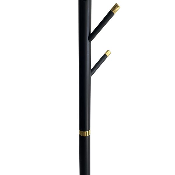 Вешалка напольная bakken, 180 см, золотистый хром/черная