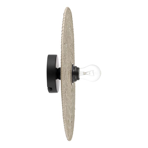 Светильник настенный vinger, D37,5х19 см, бежевый Bergenson Bjorn