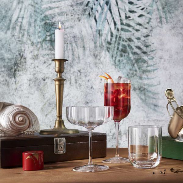 Набор бокалов для коктейлей Jazz 280 мл, 6 шт LUIGI BORMIOLI 13558/02