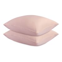 Набор наволочек из премиального сатина цвета пыльной розы из коллекции essential, 50х70 см Tkano