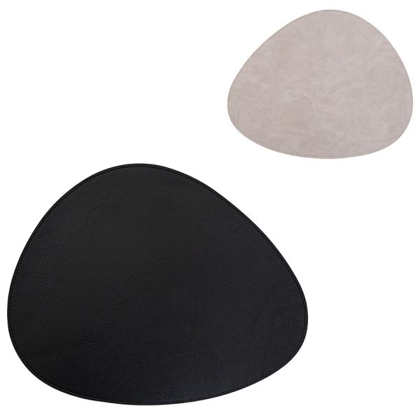 Салфетка сервировочная drop, 33х41 см, черная/светло-серая Liberty Jones