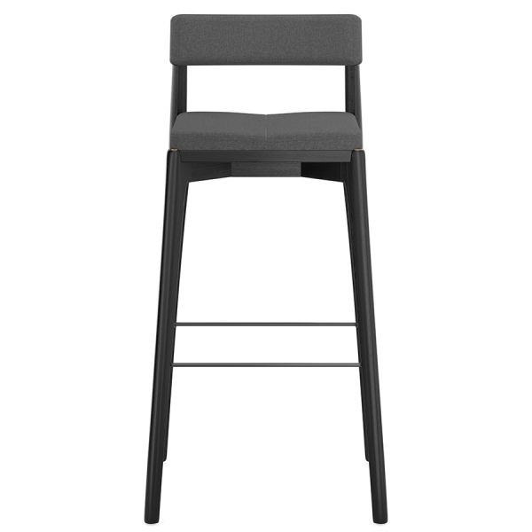 Стул барный aska рогожка черный/темно-серый Latitude