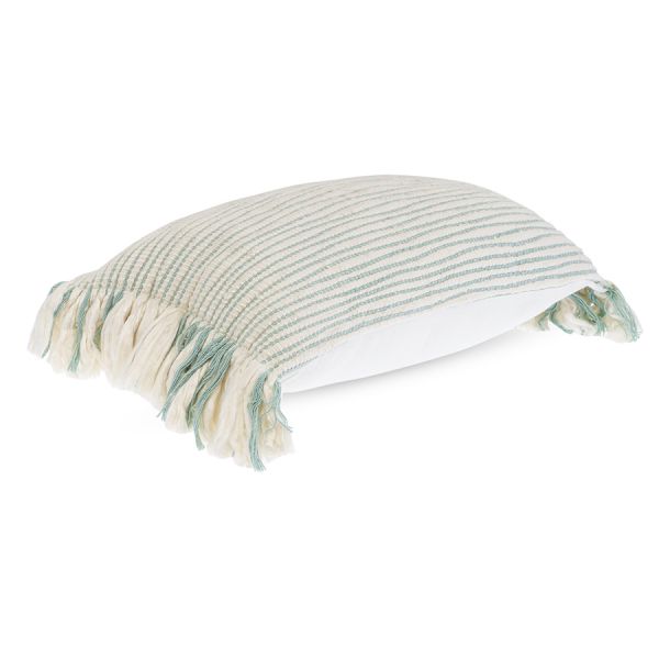 Чехол на подушку мятного цвета clouds из коллекции ethnic 35х60 см Tkano