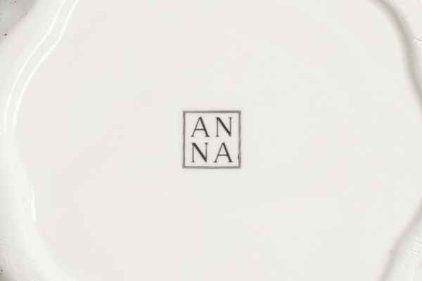 Емкость для хранения, 18х16 см, 1,3 л, керамика, белая, в крапинку, Тыква, Light pumpkin ANNA LAFARG
