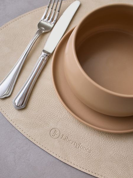 Салфетка сервировочная drop, 33х41 см, темно-коричневая/молочная Liberty Jones