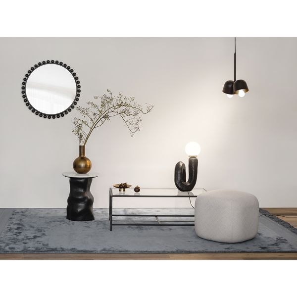 Светильник потолочный enkel kopp, 38х15х43 см, черный/золотистый Bergenson Bjorn