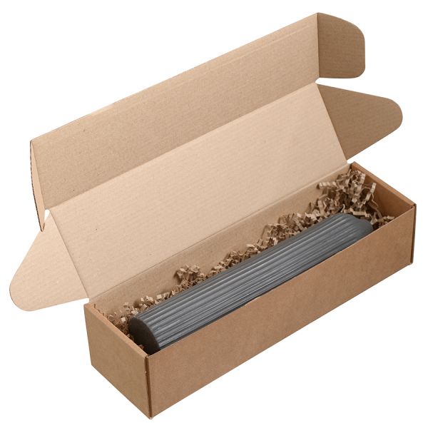 Свеча декоративная графитового цвета из коллекции edge 25,5см