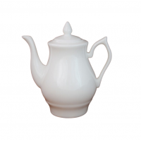 Чайник для специй 300 мл, белый костяной фарфор, АККУ