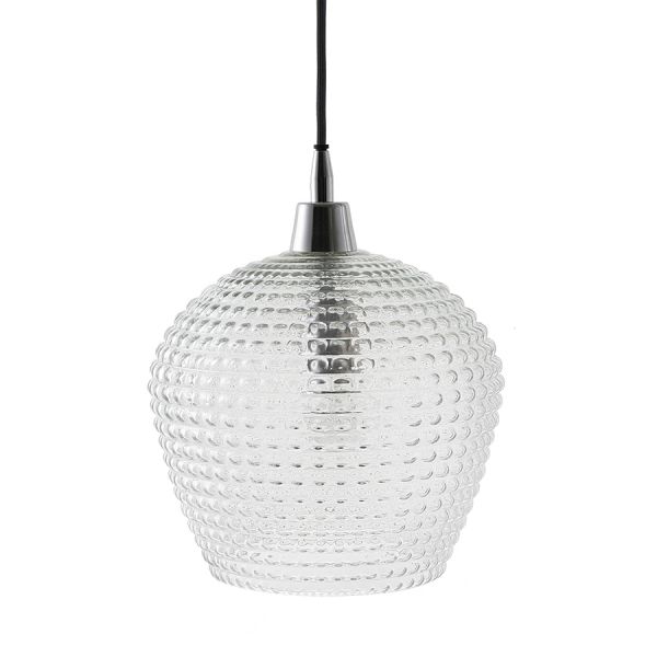 Светильник подвесной aurora, D24 см, прозрачный Bergenson Bjorn