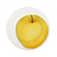 Тарелка десертная Apple 21,5 см, цвет: желтый, FREEDOM TAITU