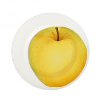 Тарелка десертная Apple 21,5 см, цвет: желтый, FREEDOM TAITU