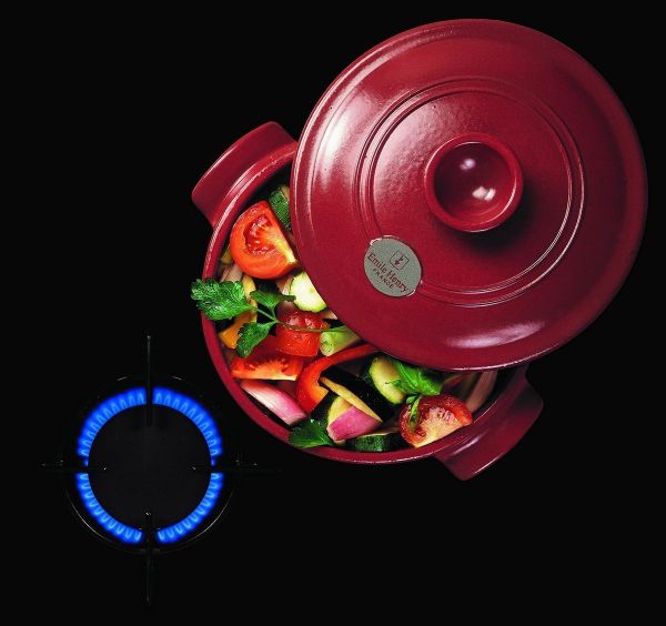 Кастрюля круглая 6,7л, 30см, цвет: гранат     (1) (200)     344570