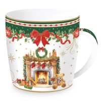 Кружка christmas heritage, fireplace, 350 мл Easy Life Tkano