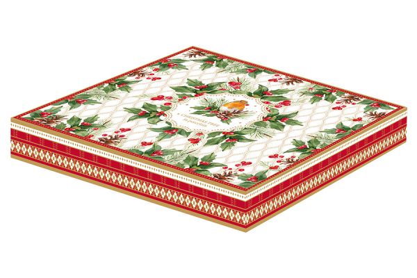 Блюдо (ёлочка) Рождественские ягоды 20,5x25,5 см Easy Life