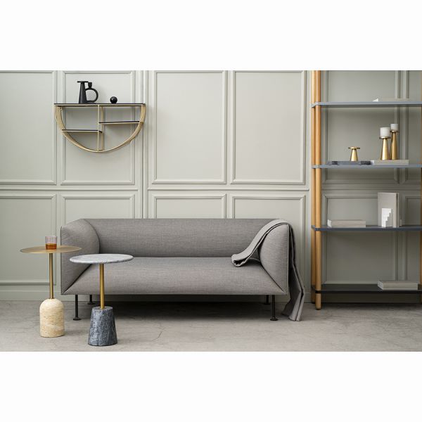 Столик кофейный gryd, D40 см, золотистый Bergenson Bjorn