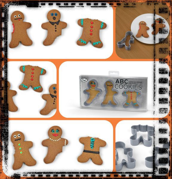 Форма для печенья abc cookies Fred & Friends