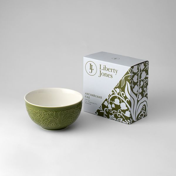 Миска english gardens, 2 л, травянисто-зеленая Liberty Jones