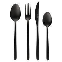 Набор столовых приборов pure, черные матовые, 16 предметов Liberty Jones