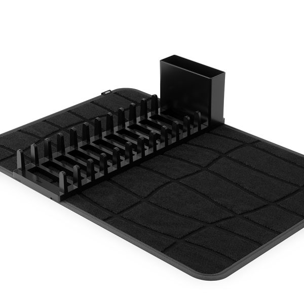 Коврик для сушки посуды udry, 43х61 см, черный Umbra
