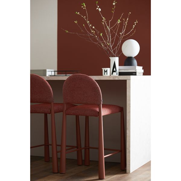 Стул полубарный freddi, рогожка, рябина Bergenson Bjorn