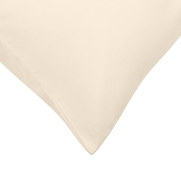 Набор из двух наволочек из сатина белого цвета из коллекции essential 70х70 см