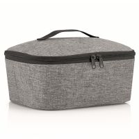 Термосумка coolerbag m pocket twist silver Reisenthel