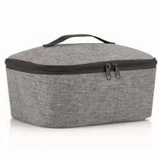Термосумка coolerbag m pocket twist silver Reisenthel