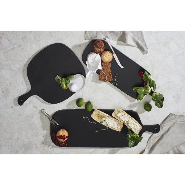 Доска сервировочная rubris 35х48 см, черная Liberty Jones