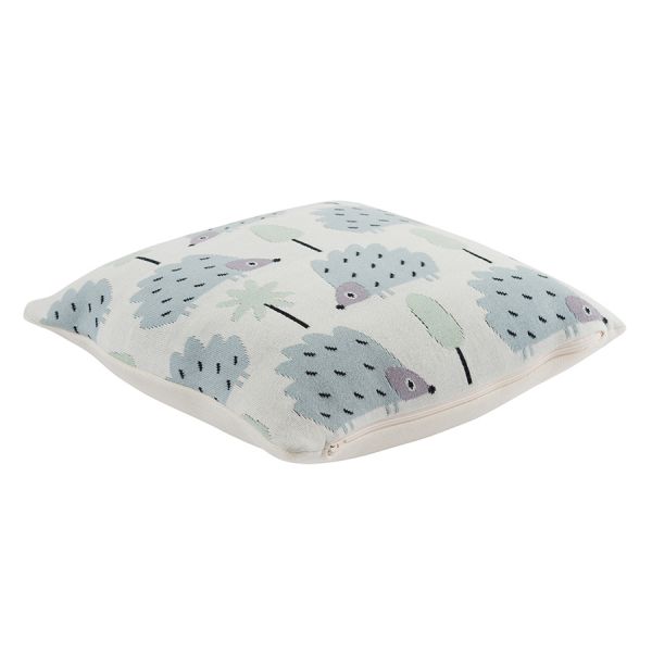 Подушка декоративная с принтом Ежик ugo из коллекции tiny world 35х35 см Tkano