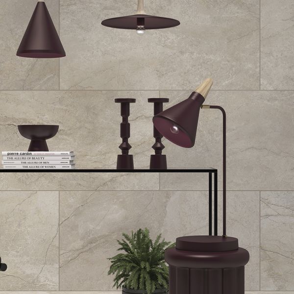 Лампа настольная thor, D25х57 см, сливовая Bergenson Bjorn