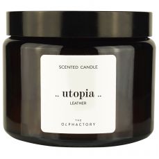 Свеча ароматическая the olphactory, utopia, leather, 60 ч Ambientair