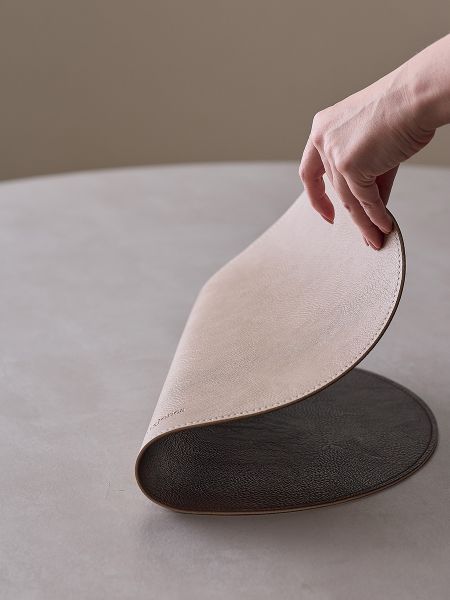 Салфетка сервировочная drop, 33х41 см, темно-коричневая/молочная Liberty Jones