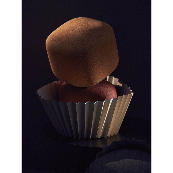 Пуф troffel, красный Latitude