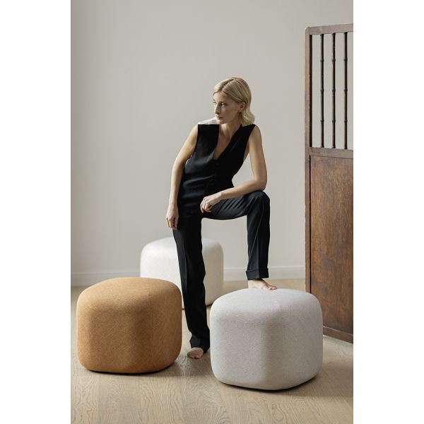 Пуф troffel, серый Latitude