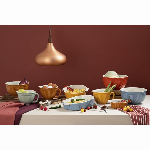 Блюдо для запекания soft ripples, 26,2х22,6 см, красное Liberty Jones