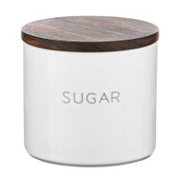 Контейнер для хранения сахара 0,6 л с деревянной крышкой