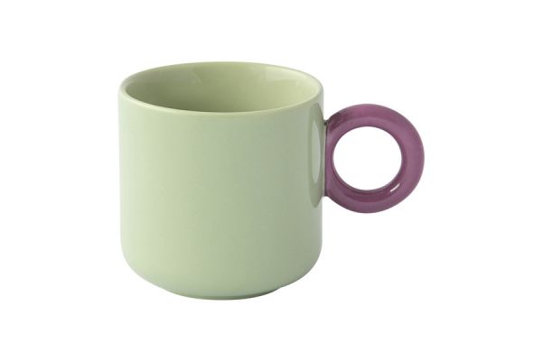 Набор кружек Creative, зелёный, жёлтый, оранжевый, фиолетовый, красный, синий, 0.1 л, 6 шт Easy Life