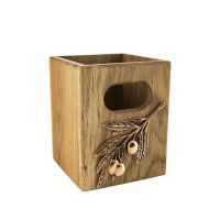 Подставка под столовые приборы 'Оливки' медная черненая КМ1069ПД06