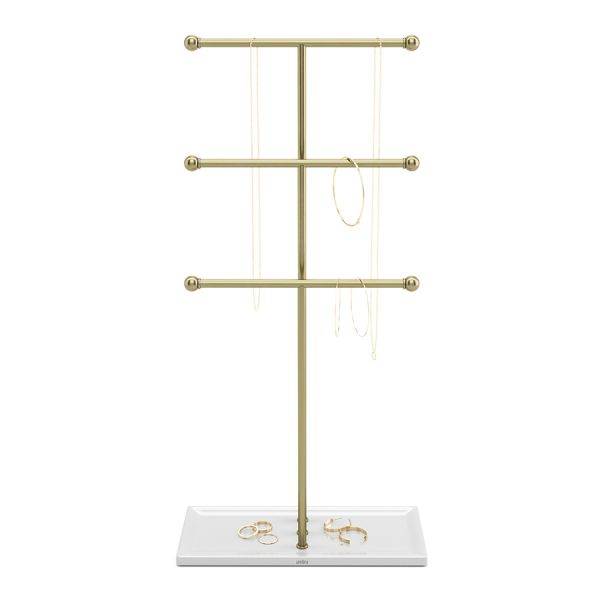 Держатель для украшений trigem, латунь Umbra