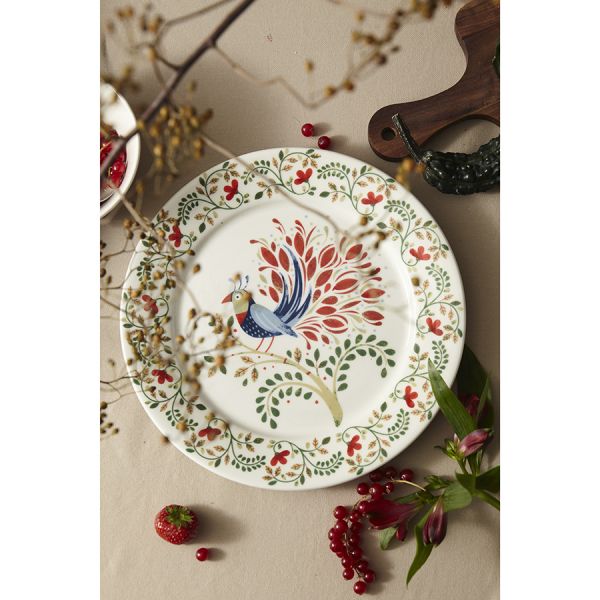 Тарелка fantail bird из коллекции birds of paradise 28 см Liberty Jones