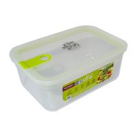 Контейнер прямоугольный 1500 мл неоново-зеленый Omada