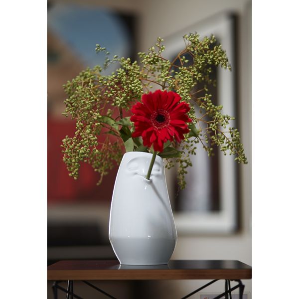 Ваза tassen laid back 25 см белая