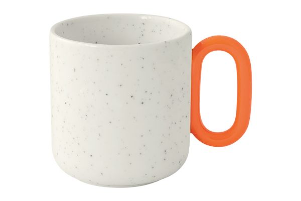 Набор кружек Creative, бело-зелёный, жёлтый, оранжевый, фиолетовый, 0.35 л, 4 шт Easy Life