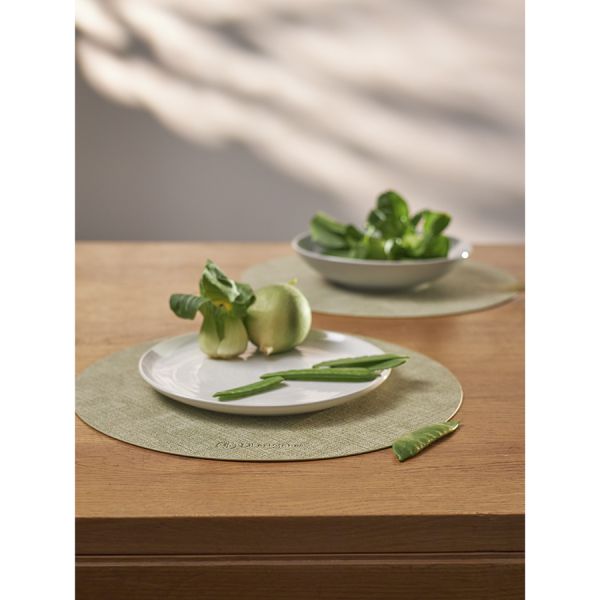 Набор из 2-х сервировочных салфеток leanera, D35 см, мятные Liberty Jones