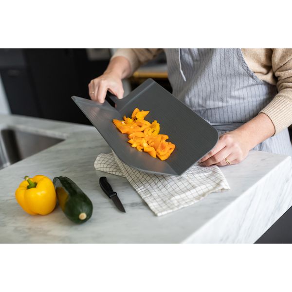 Доска разделочная snap organic 27,3х47 см темно-серая