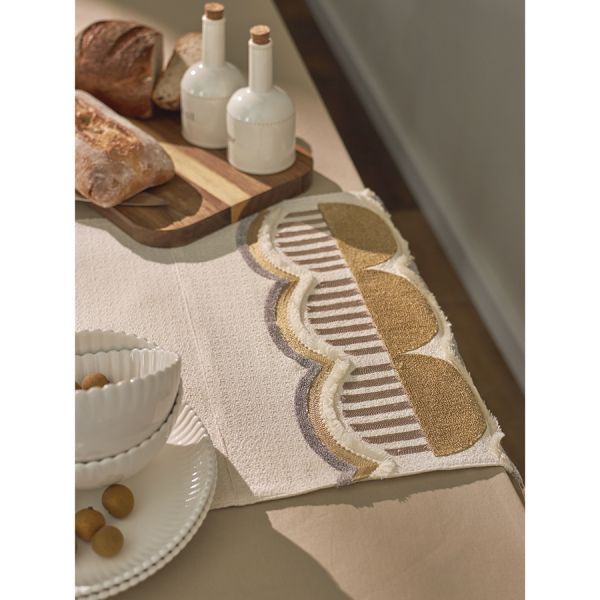 Дорожка на стол chic beige из коллекции essential, 45х150 см Tkano