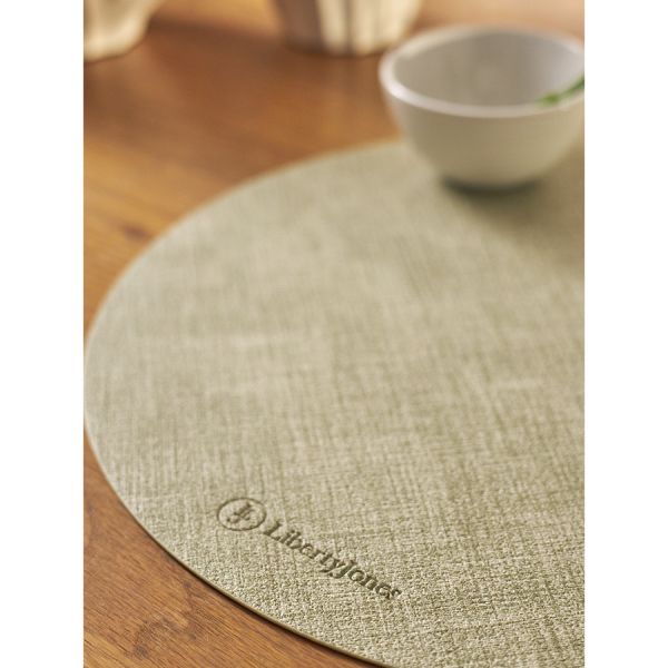 Набор из 2-х сервировочных салфеток leanera, D35 см, мятные Liberty Jones