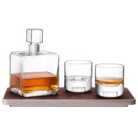 Набор для виски на деревянном подносе cask, 3 предмета LSA International
